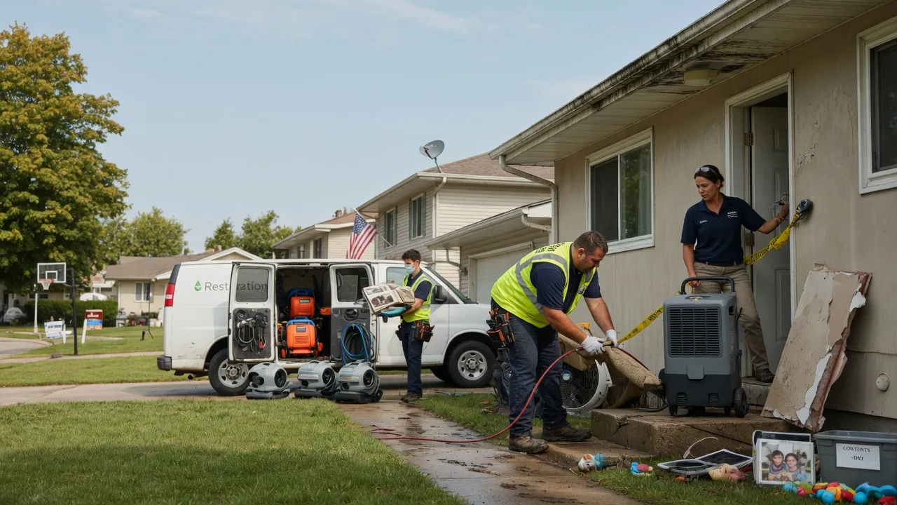 Water Damage Restoration in Robertsville, OH near me